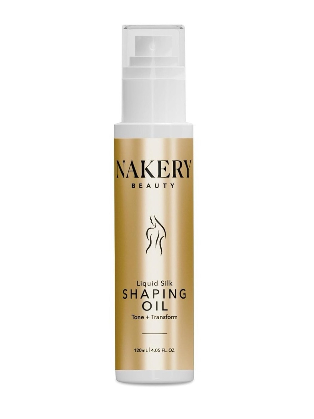 Nakery Beauty Liquid Silk Shaping Oil — Gold